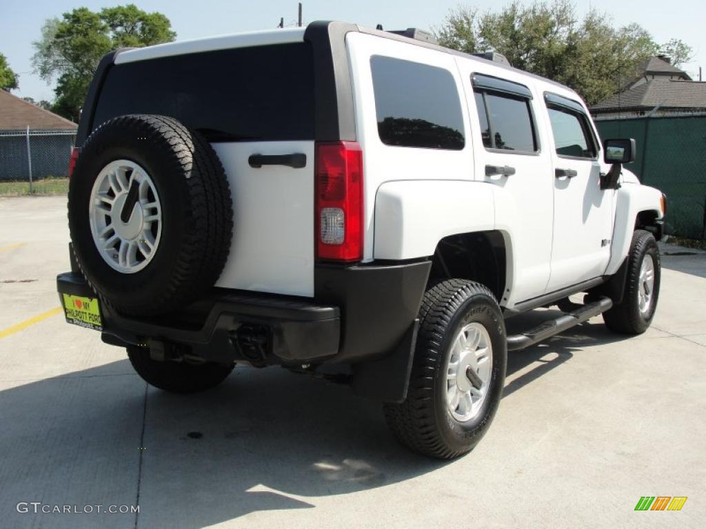 Birch White 2006 Hummer H3 Standard H3 Model Exterior Photo #47131989