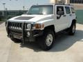 Birch White 2006 Hummer H3 Standard H3 Model Exterior