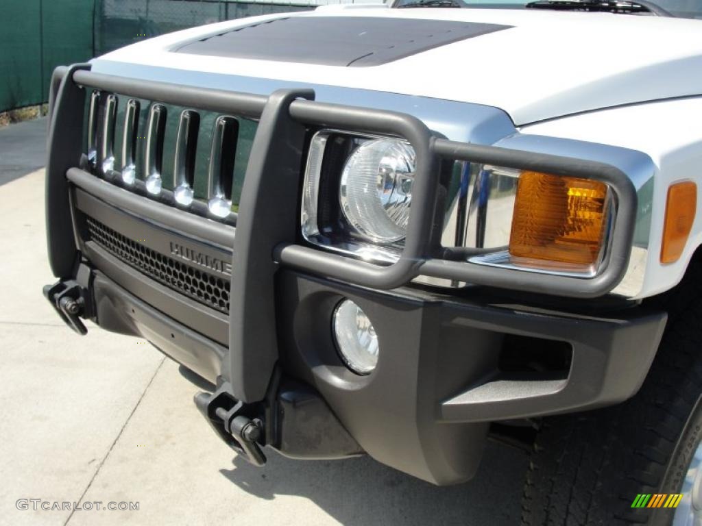 Birch White 2006 Hummer H3 Standard H3 Model Exterior Photo #47132091