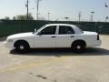 Vibrant White 2007 Ford Crown Victoria Police Interceptor Exterior