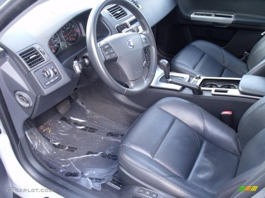 Off Black Interior 2008 Volvo V50 T5 Photo #47133429