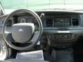 Charcoal Black 2007 Ford Crown Victoria Police Interceptor Dashboard