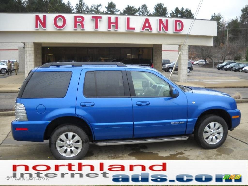 2010 Mountaineer V6 AWD - Blue Flame Metallic / Camel photo #1