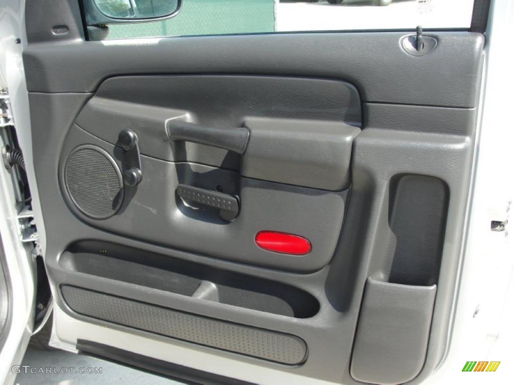 2004 Dodge Ram 1500 ST Regular Cab Dark Slate Gray Door Panel Photo #47134131