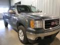 2008 Stealth Gray Metallic GMC Sierra 1500 SLE Extended Cab 4x4  photo #1