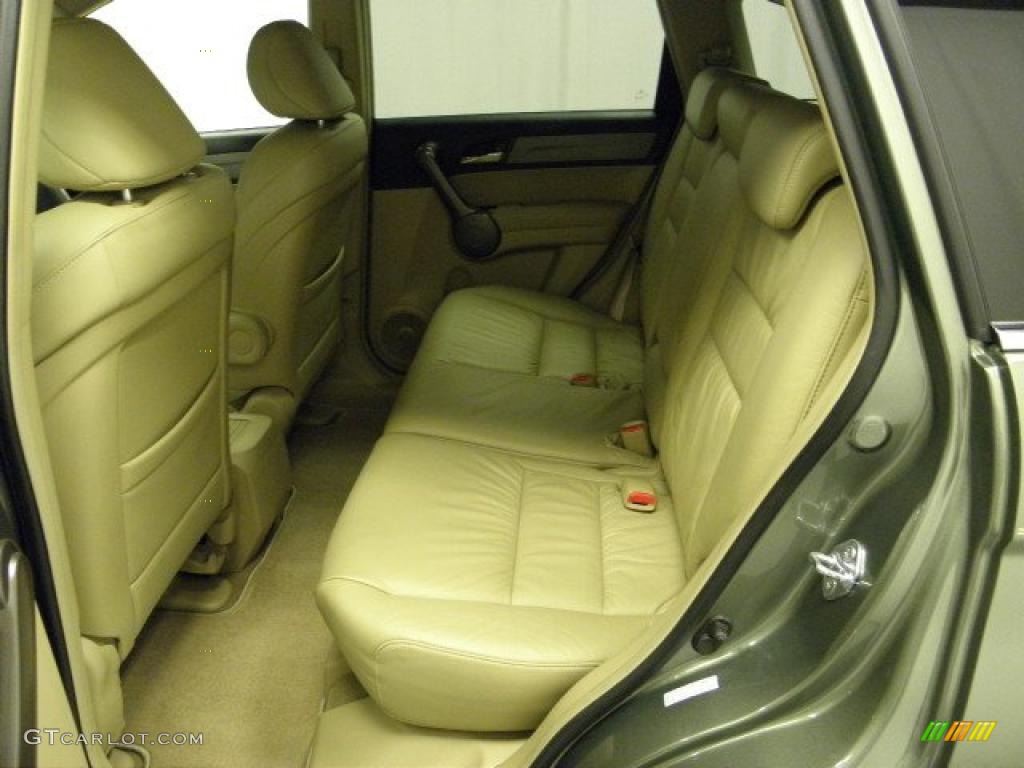 2009 CR-V EX-L - Green Tea Metallic / Ivory photo #12