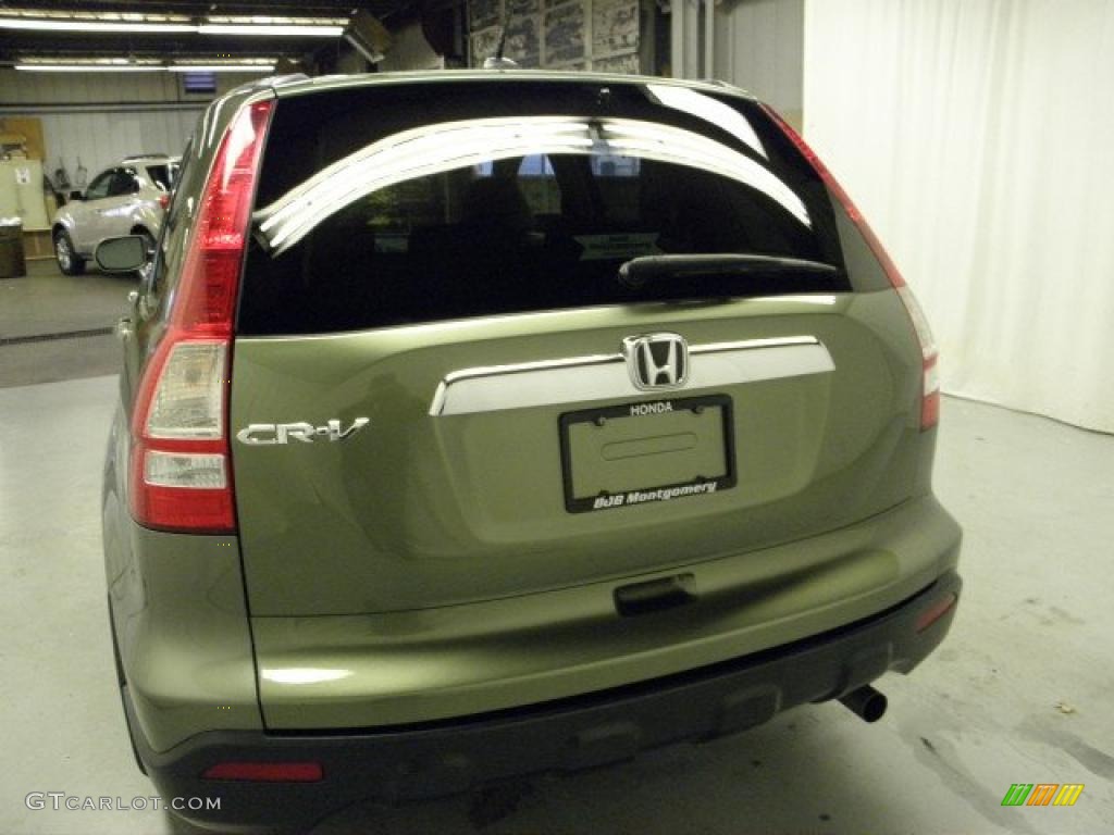 2009 CR-V EX-L - Green Tea Metallic / Ivory photo #13