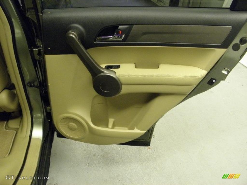 2009 CR-V EX-L - Green Tea Metallic / Ivory photo #17