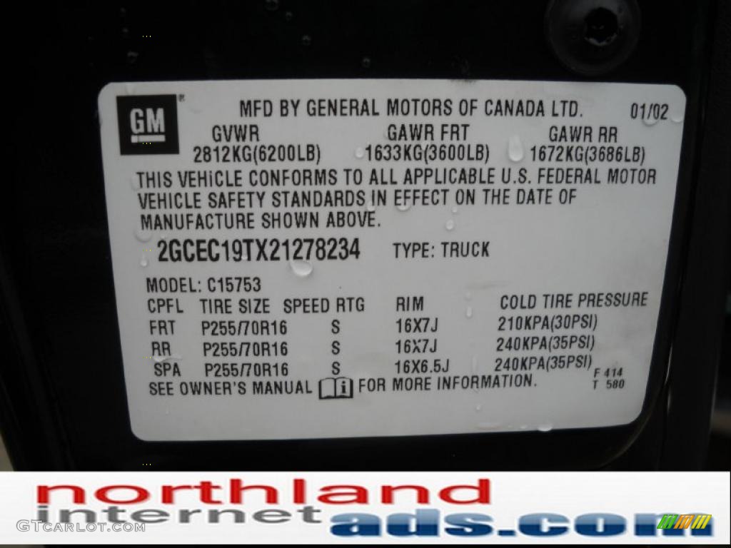 2002 Silverado 1500 LS Extended Cab - Forest Green Metallic / Graphite Gray photo #9