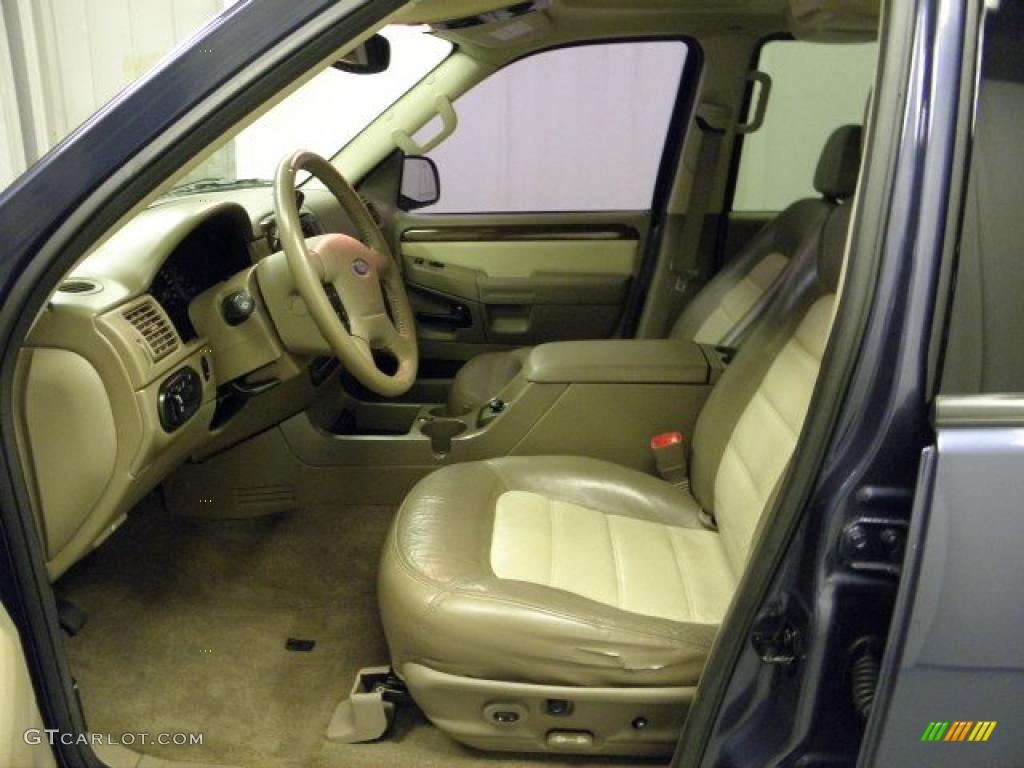 Medium Parchment Interior 2005 Ford Explorer Eddie Bauer 4x4 Photo #47135856