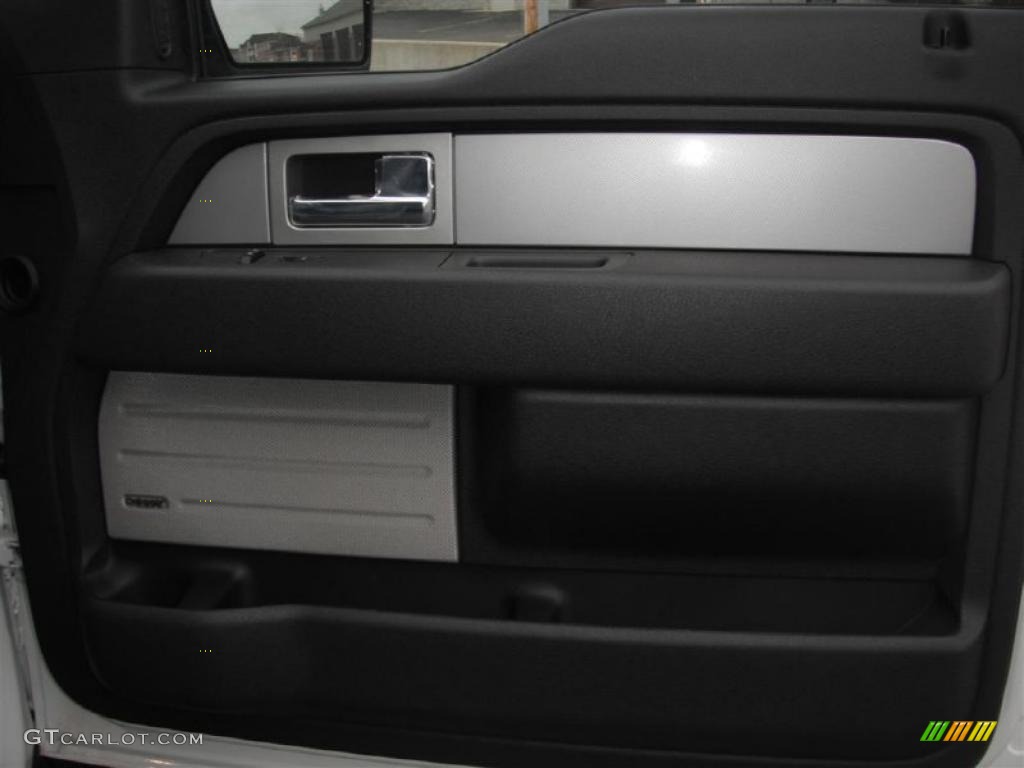 2011 F150 Limited SuperCrew 4x4 - White Platinum Metallic Tri-Coat / Steel Gray/Black photo #23