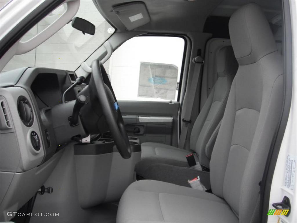 Medium Flint Interior 2011 Ford E Series Van E250 Extended Commercial Photo #47136717