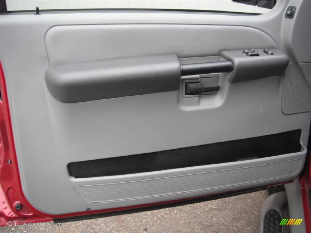 2003 Ford Explorer Sport XLT 4x4 Graphite Grey Door Panel Photo #47137569