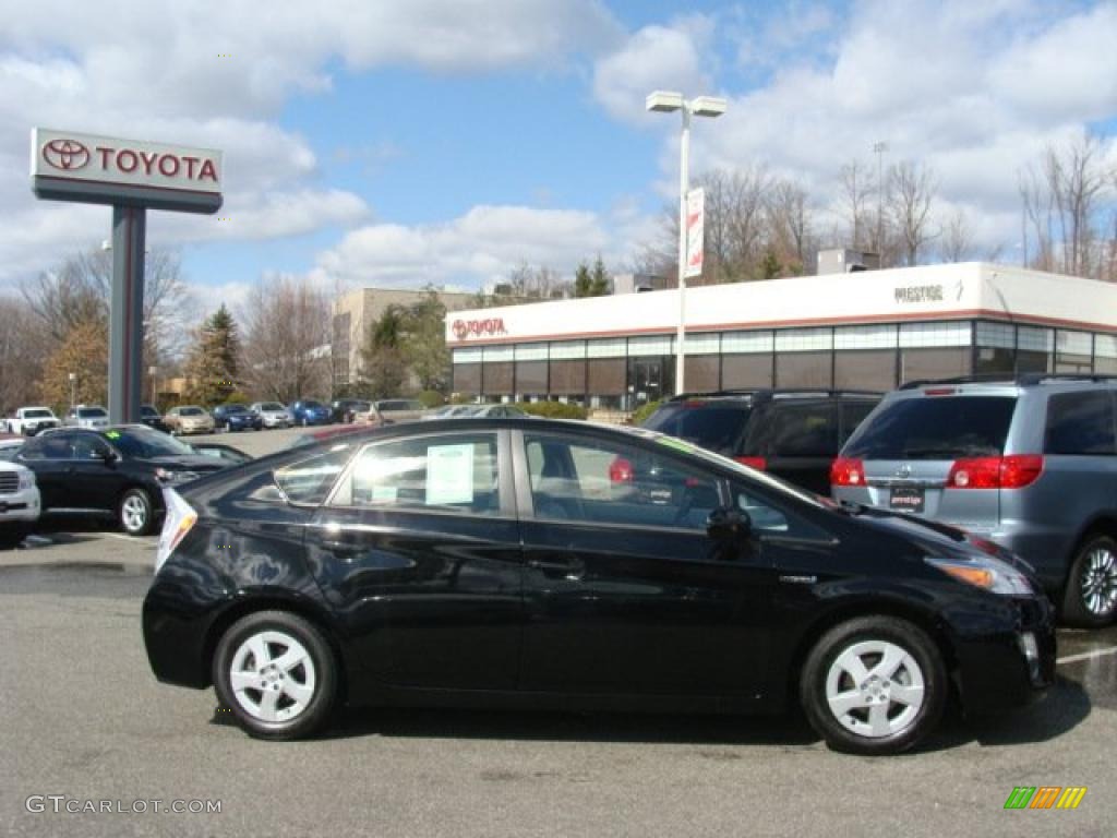 2010 Prius Hybrid II - Black / Misty Gray photo #1