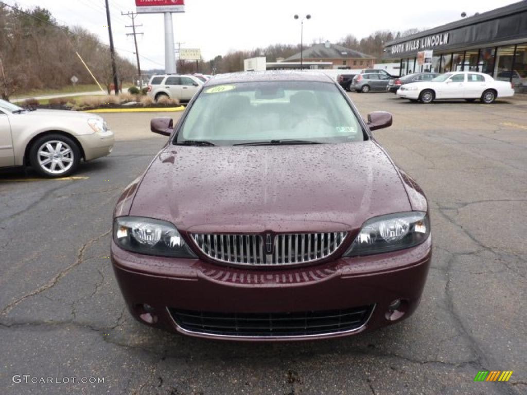 Dark Cherry Metallic 2006 Lincoln LS V8 Exterior Photo #47138811