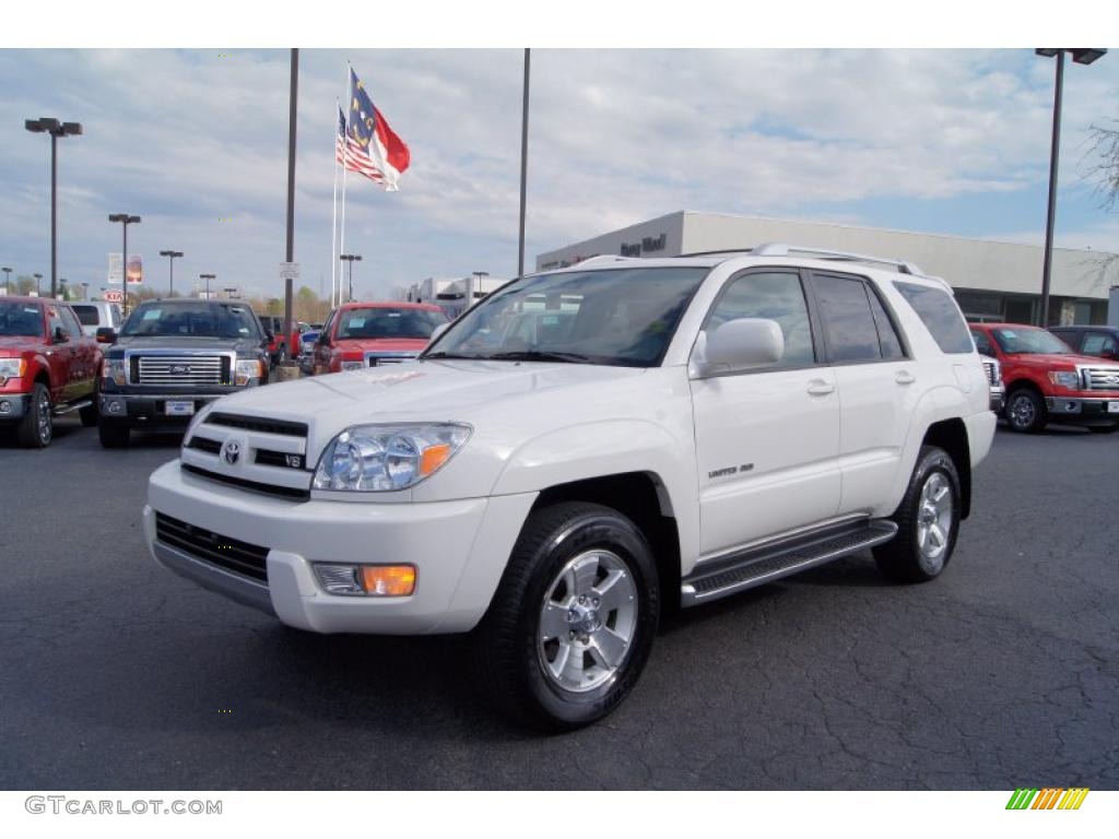 2004 4Runner Limited 4x4 - Natural White / Stone photo #6