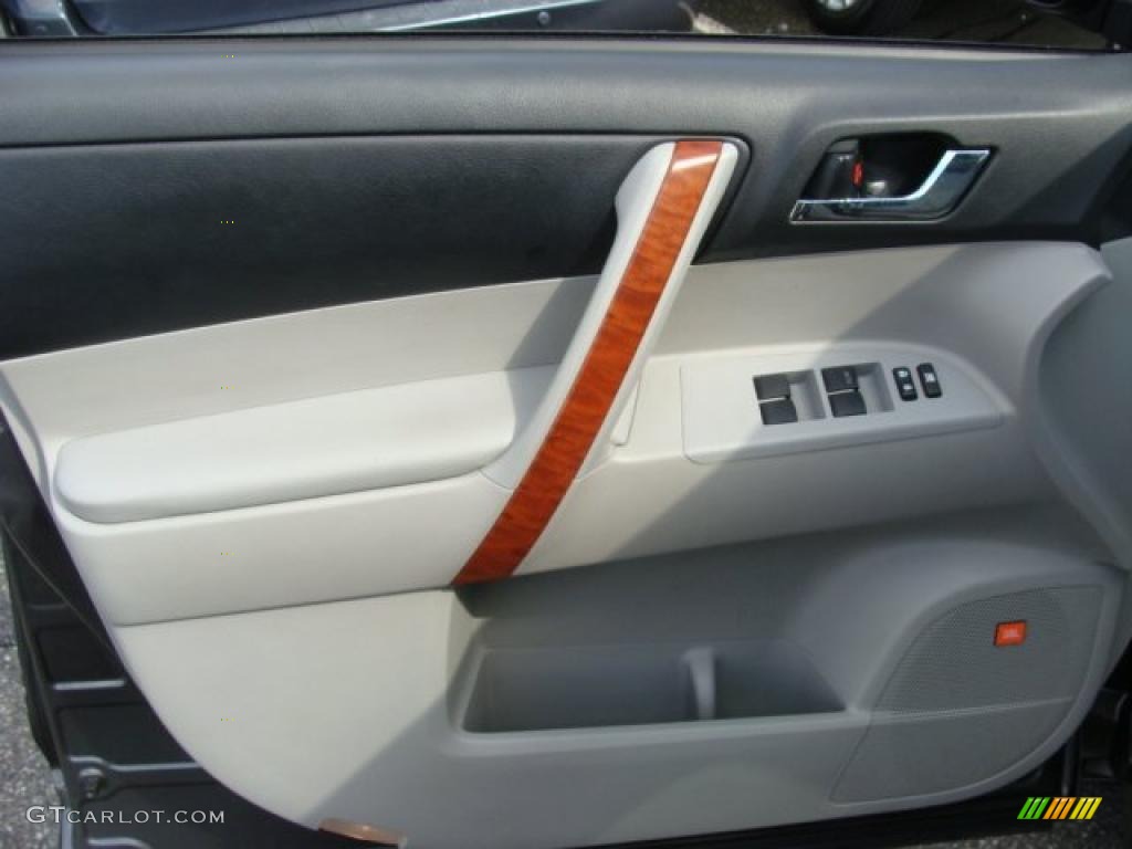 2008 Highlander Limited 4WD - Magnetic Gray Metallic / Ash Gray photo #6
