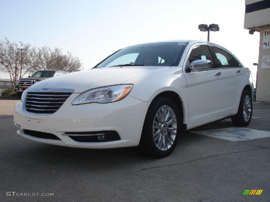 Stone White 2011 Chrysler 200 Limited Exterior Photo #47141865