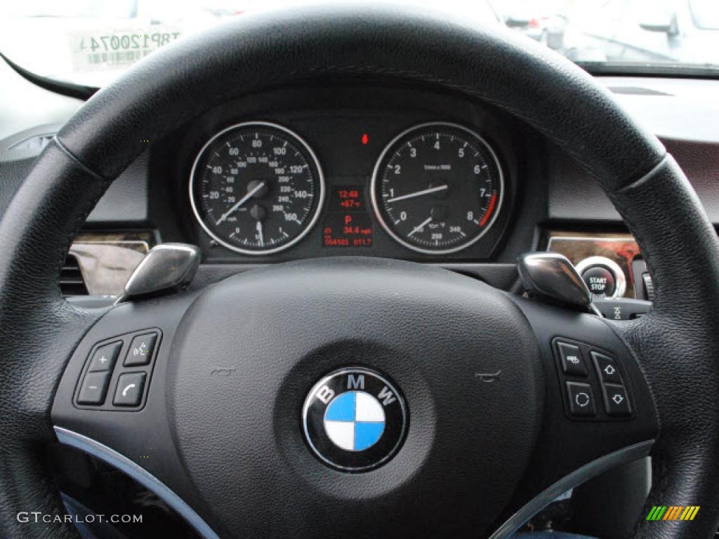 2008 3 Series 328i Coupe - Sparkling Graphite Metallic / Gray photo #25