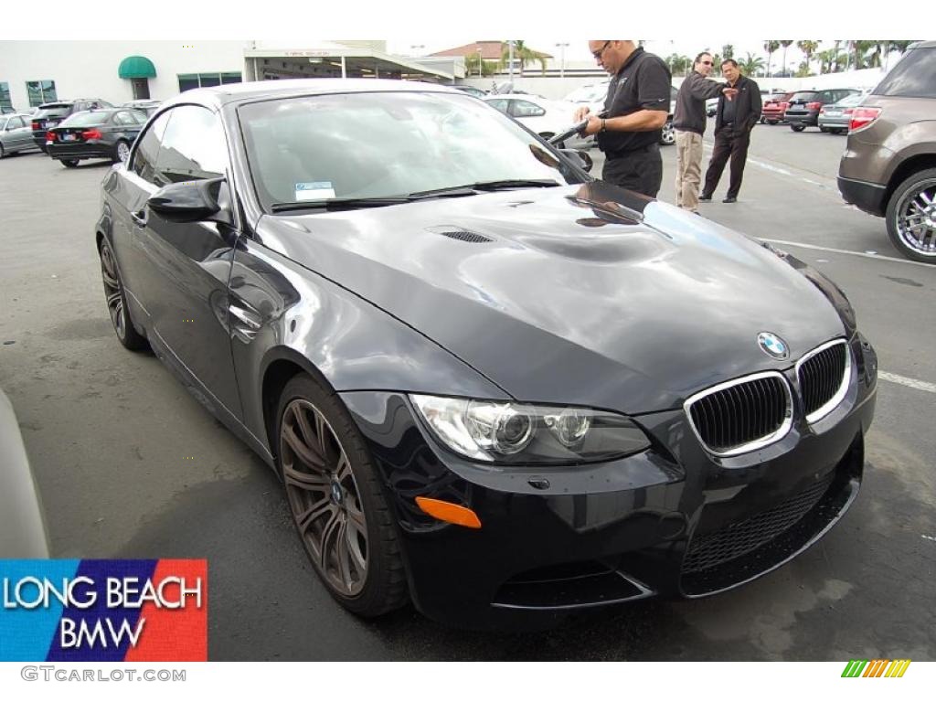 2011 M3 Convertible - Jet Black / Black Novillo Leather photo #1