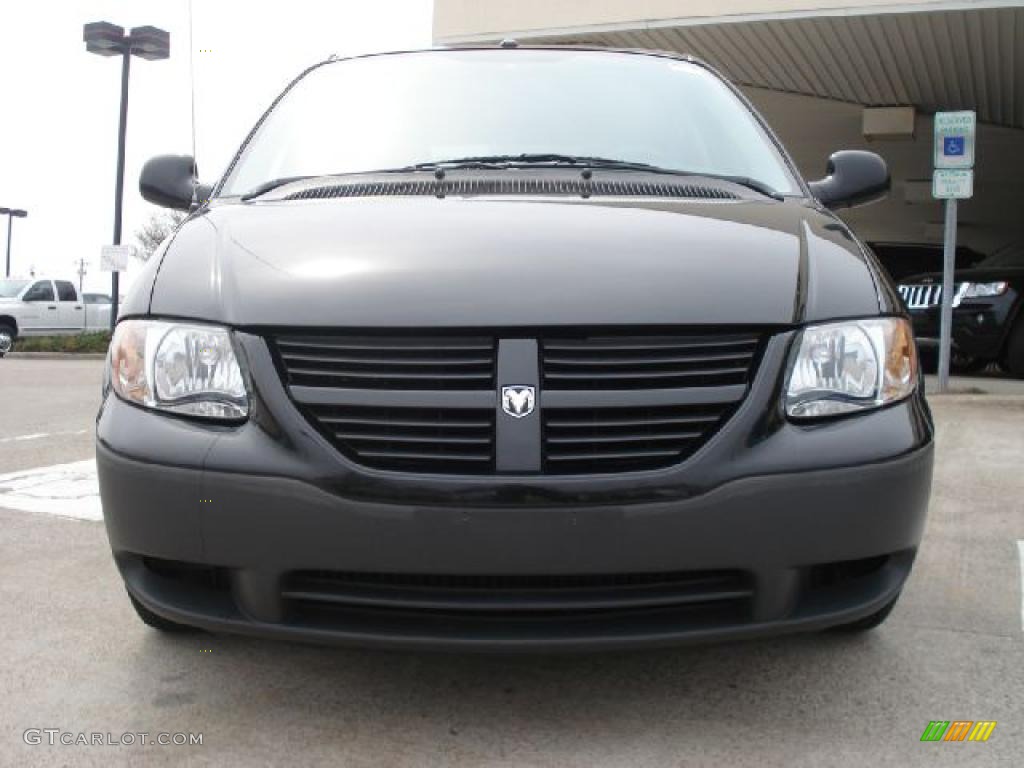 Brilliant Black 2007 Dodge Caravan SE Exterior Photo #47142468