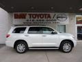 Blizzard White Pearl - Sequoia Platinum 4WD Photo No. 1