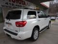 Blizzard White Pearl - Sequoia Platinum 4WD Photo No. 2