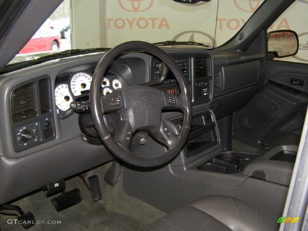 Dark Charcoal Interior 2003 Chevrolet Silverado 1500 SS Extended Cab AWD Ph...