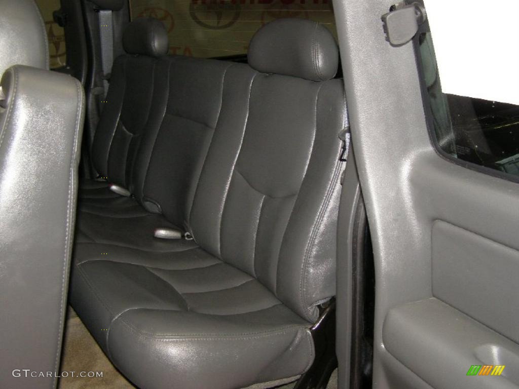 2003 Silverado 1500 SS Extended Cab AWD - Black / Dark Charcoal photo #15