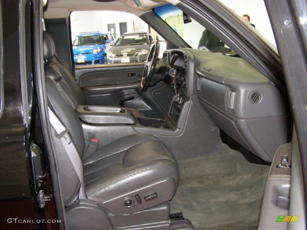 2003 Silverado 1500 SS Extended Cab AWD - Black / Dark Charcoal photo #22