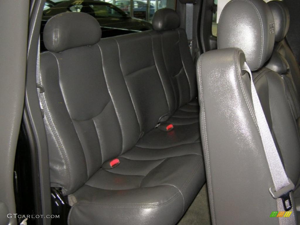 2003 Silverado 1500 SS Extended Cab AWD - Black / Dark Charcoal photo #23