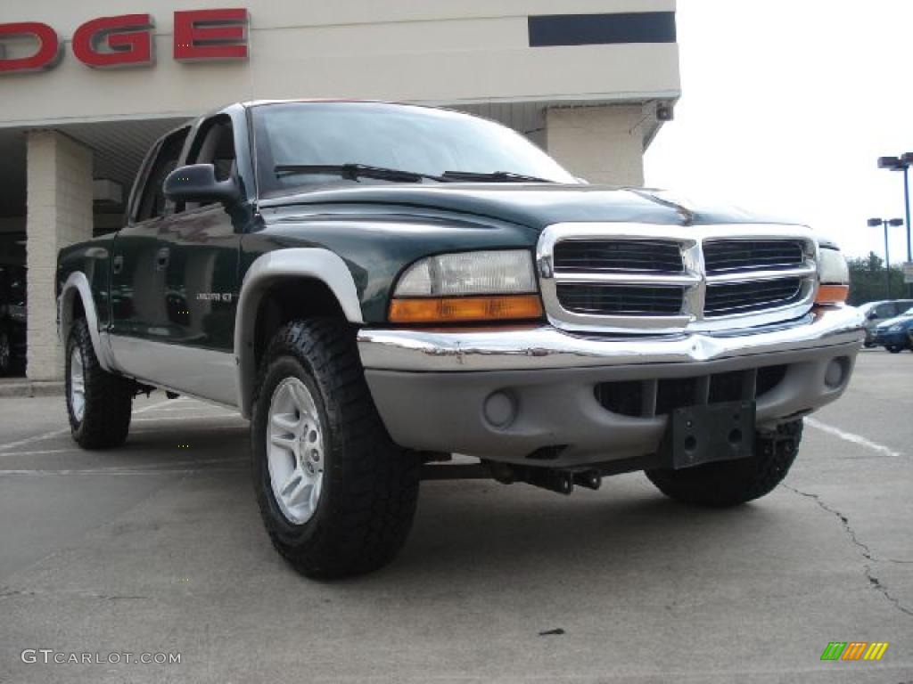 Forest Green Pearl Dodge Dakota