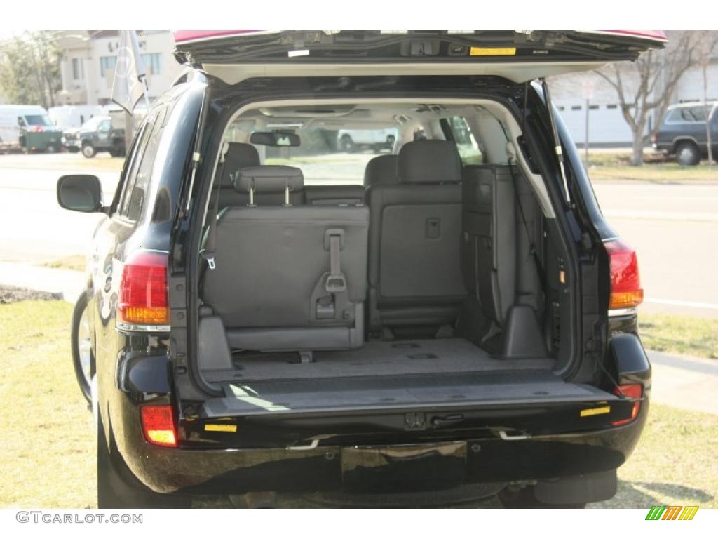 2008 LX 570 - Onyx Black / Dark Gray photo #9