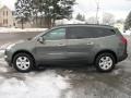 2011 Steel Green Metallic Chevrolet Traverse LT AWD  photo #6