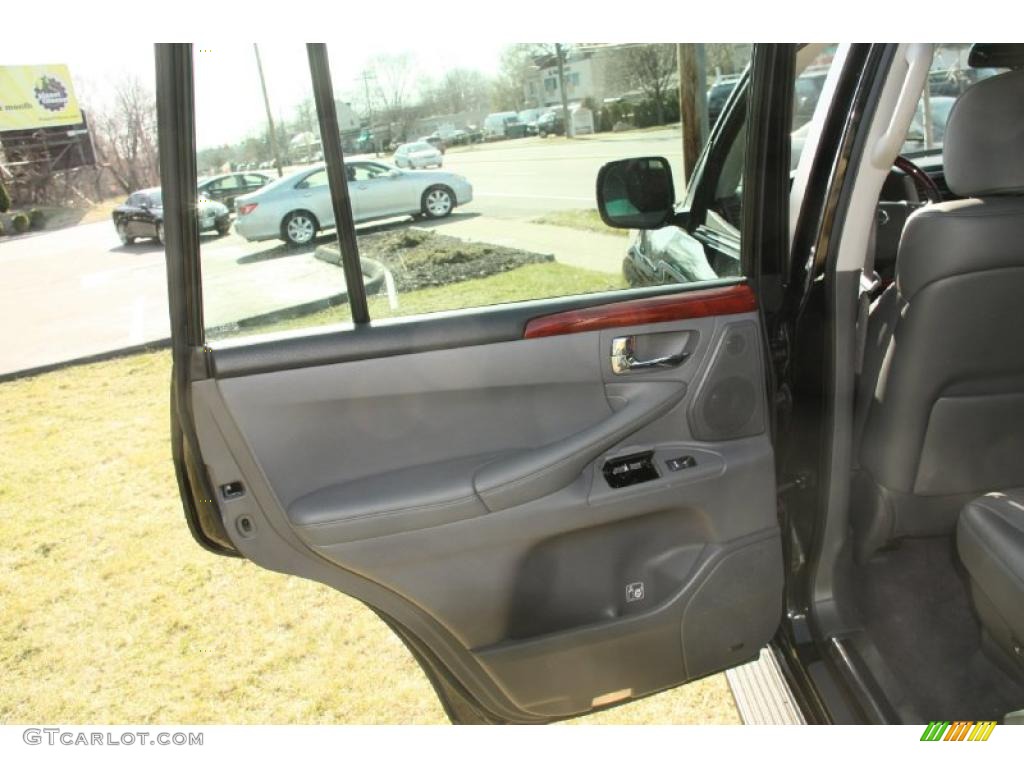 2008 Lexus LX 570 Dark Gray Door Panel Photo #47144772