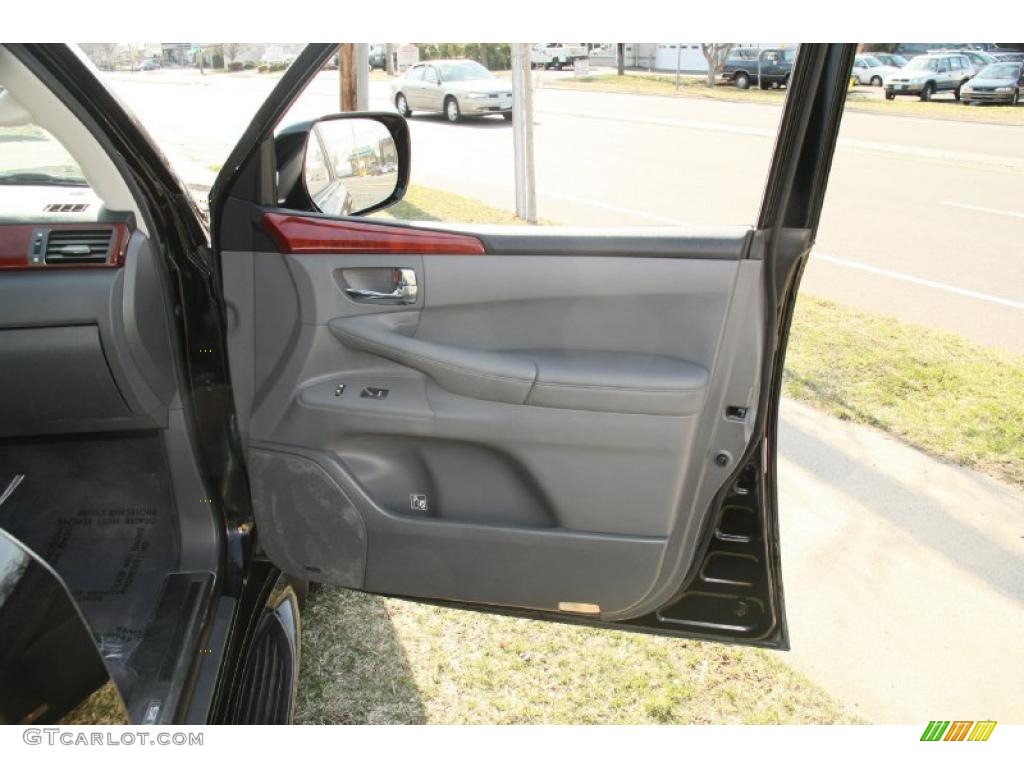 2008 LX 570 - Onyx Black / Dark Gray photo #18