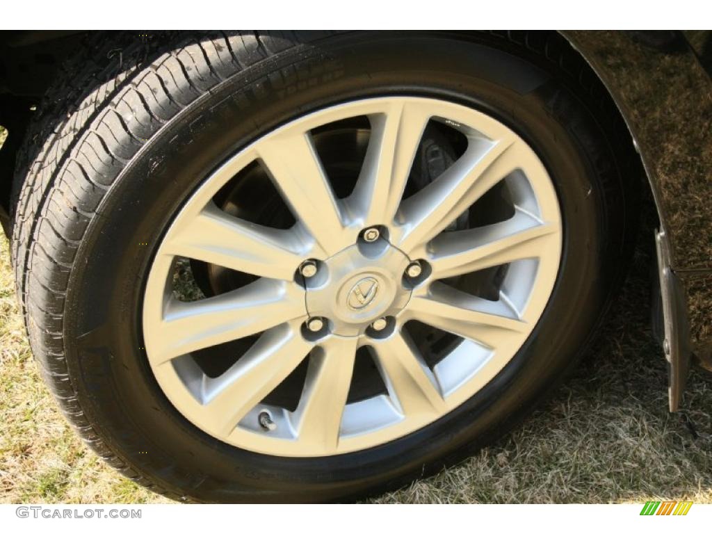 2008 LX 570 - Onyx Black / Dark Gray photo #22