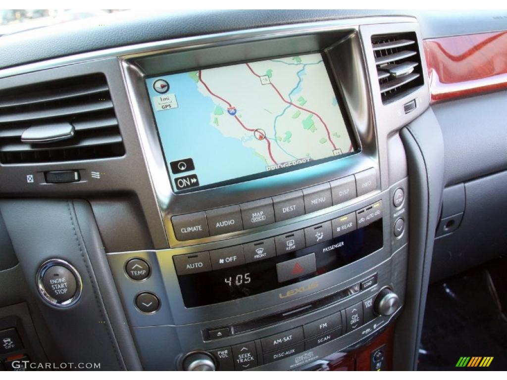 2008 LX 570 - Onyx Black / Dark Gray photo #23