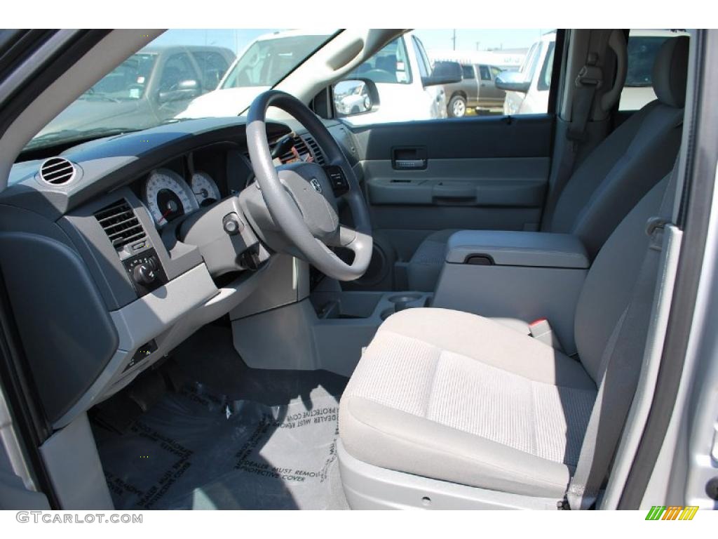 Dark/Light Slate Gray Interior 2008 Dodge Durango Adventurer Photo #47145639