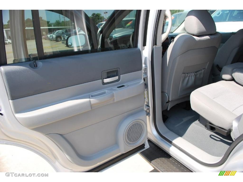 Dark/Light Slate Gray Interior 2008 Dodge Durango Adventurer Photo #47145663