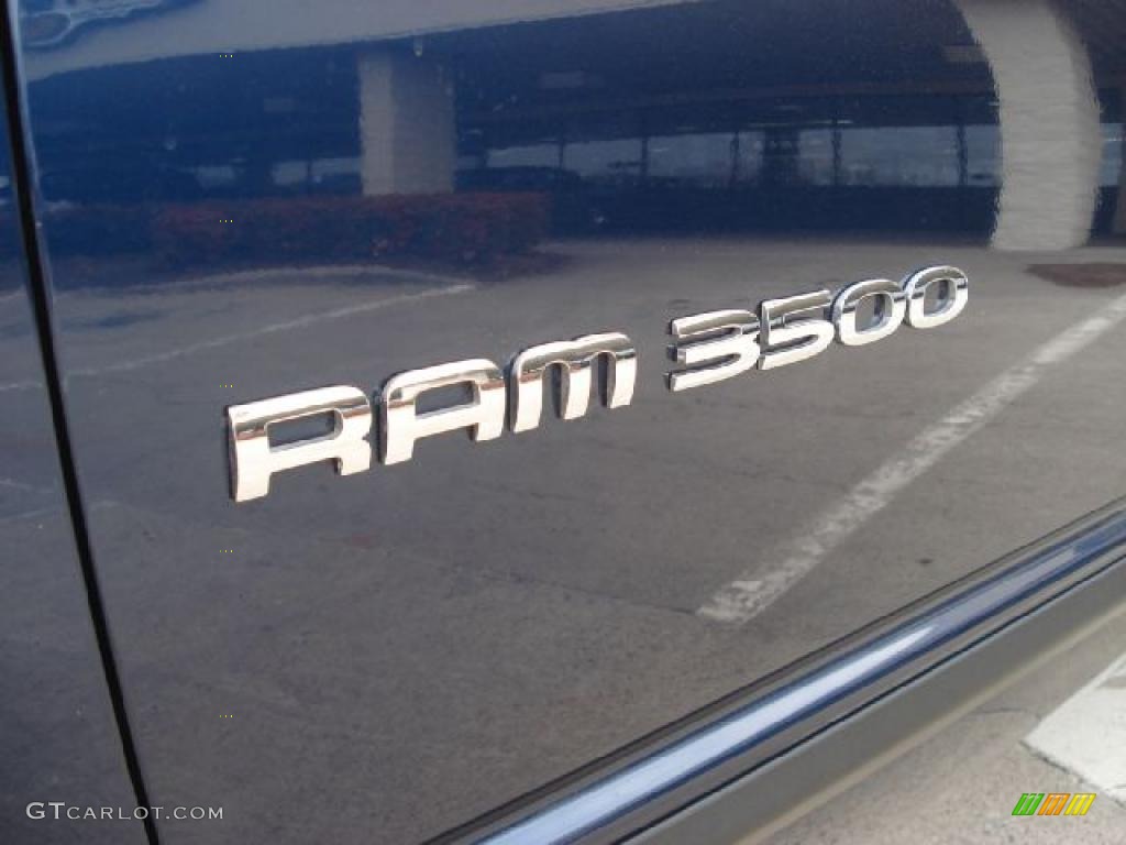 2005 Ram 3500 SLT Quad Cab - Patriot Blue Pearl / Dark Slate Gray photo #29