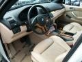 2002 BMW X5 Beige Interior Prime Interior Photo