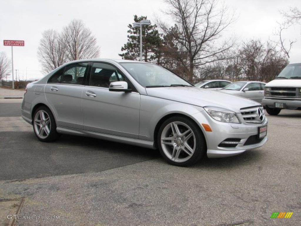 Iridium Silver Metallic 2011 Mercedes-Benz C 300 Sport 4Matic Exterior Photo #47146176