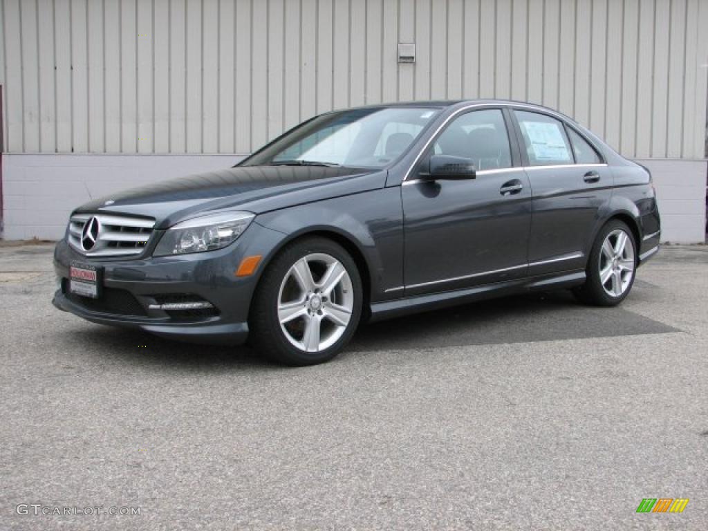 Steel Grey Metallic 2011 Mercedes-Benz C 300 Sport 4Matic Exterior Photo #47146296