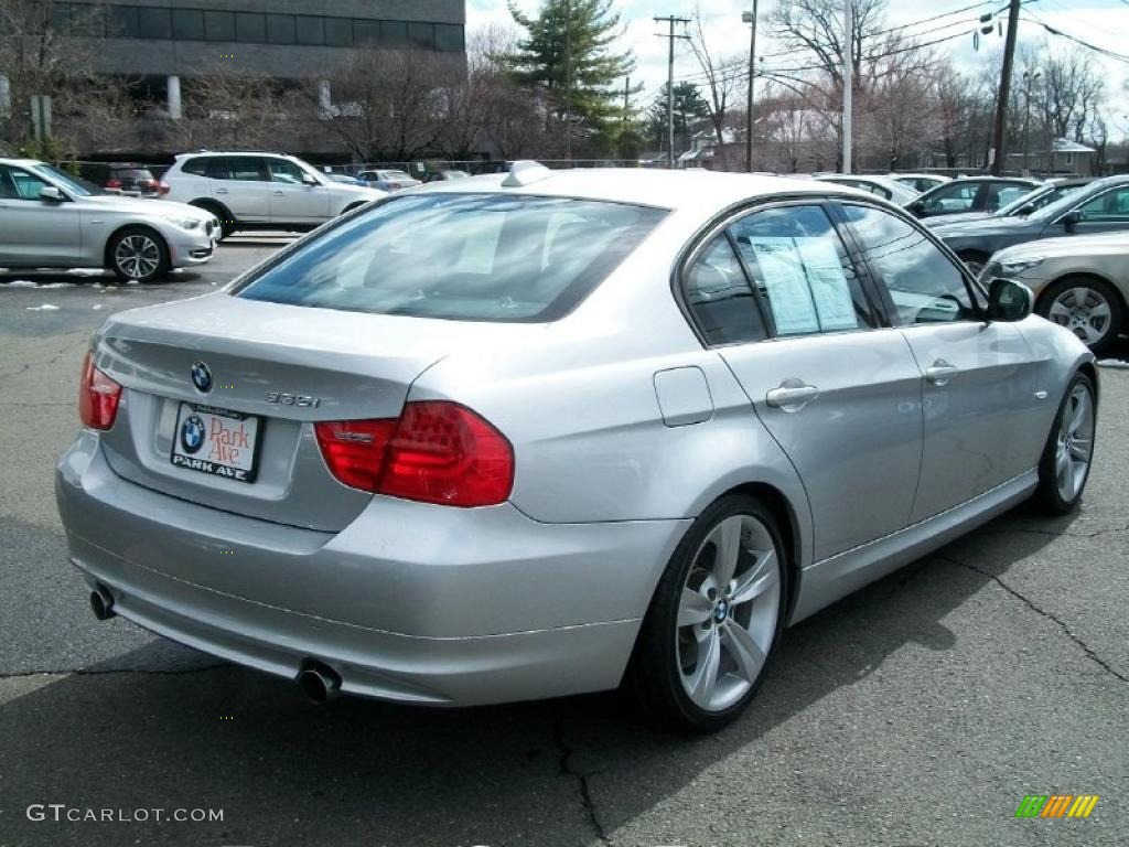 2009 3 Series 335i Sedan - Titanium Silver Metallic / Black photo #5