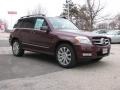 2011 Barolo Red Metallic Mercedes-Benz GLK 350 4Matic  photo #3