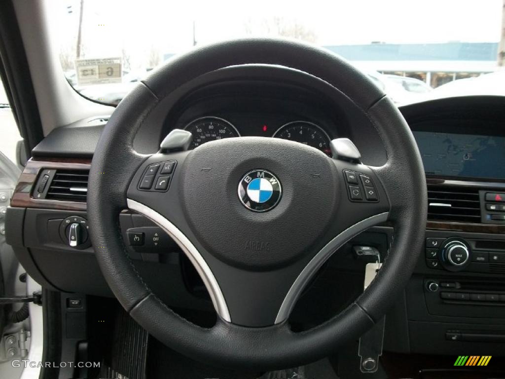 2009 3 Series 335i Sedan - Titanium Silver Metallic / Black photo #15