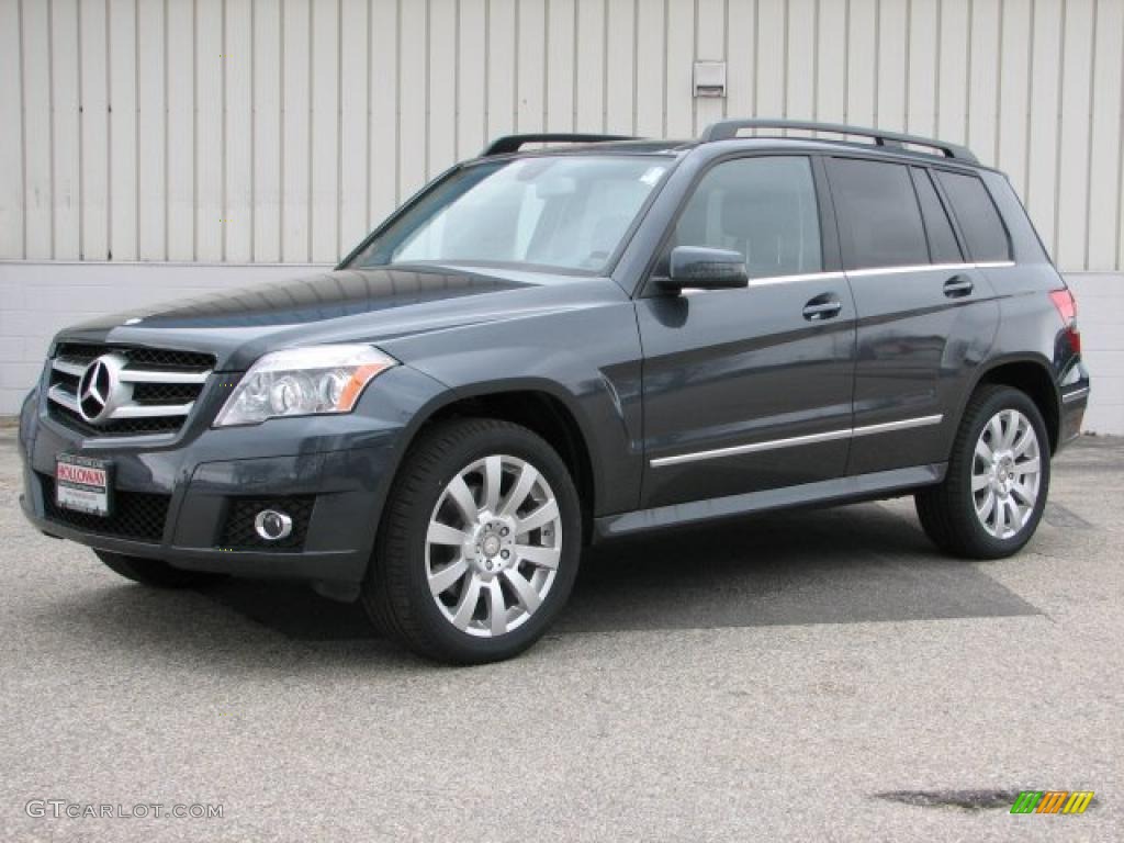 Steel Grey Metallic 2011 Mercedes-Benz GLK 350 4Matic Exterior Photo #47147058