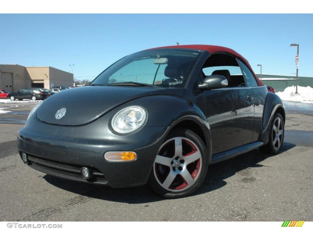Platinum Grey Metallic 2005 Volkswagen New Beetle GLS Convertible Exterior Photo #47147067