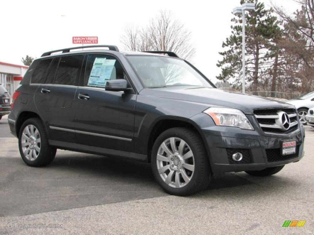 Steel Grey Metallic 2011 Mercedes-Benz GLK 350 4Matic Exterior Photo #47147088